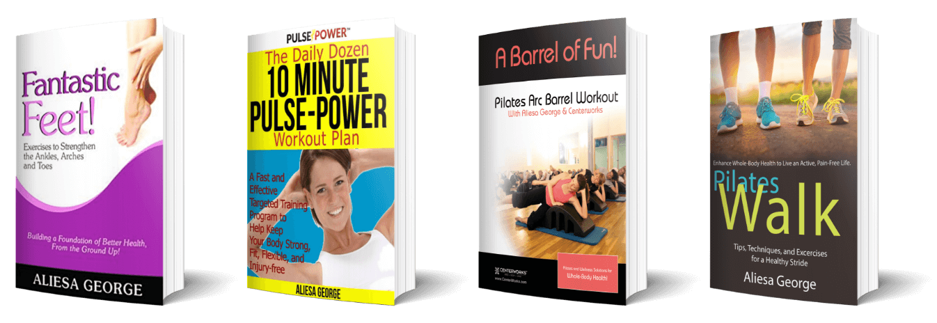 Best Selling books by Bodhi Bodi Pilates founder, Alesia George